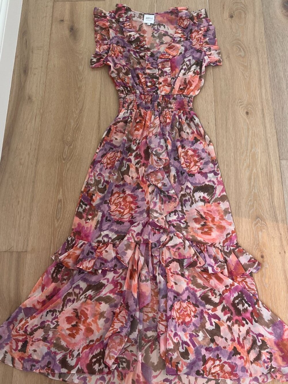 Misa Los Angeles Floral  Dress